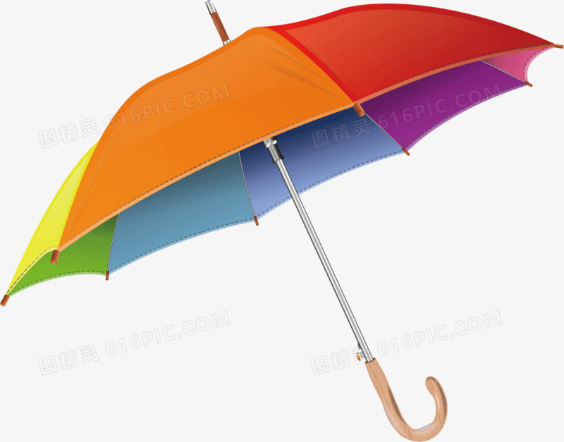 彩色太阳遮阳伞雨伞