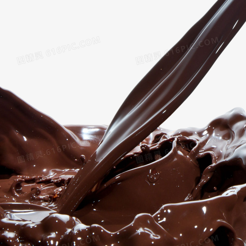 食物素材美食图标  黑色巧克力