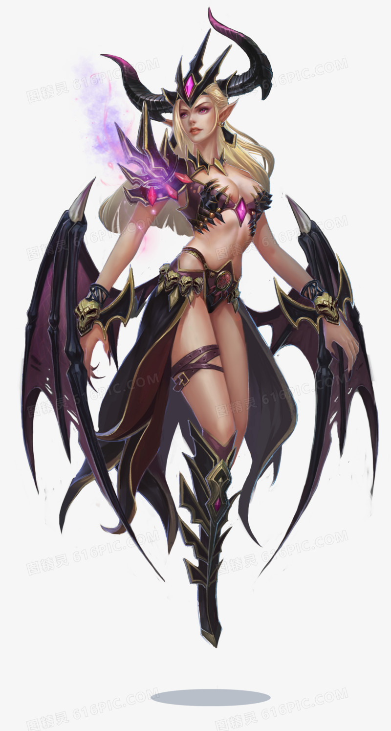 魔幻玄幻女恶魔人物