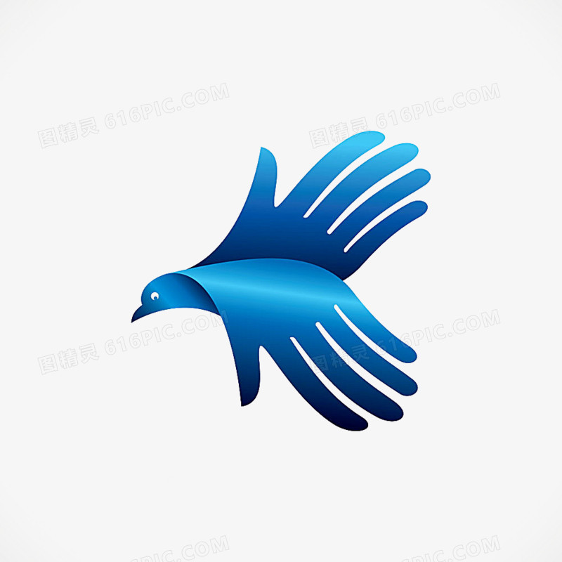 创意蓝色企业logo