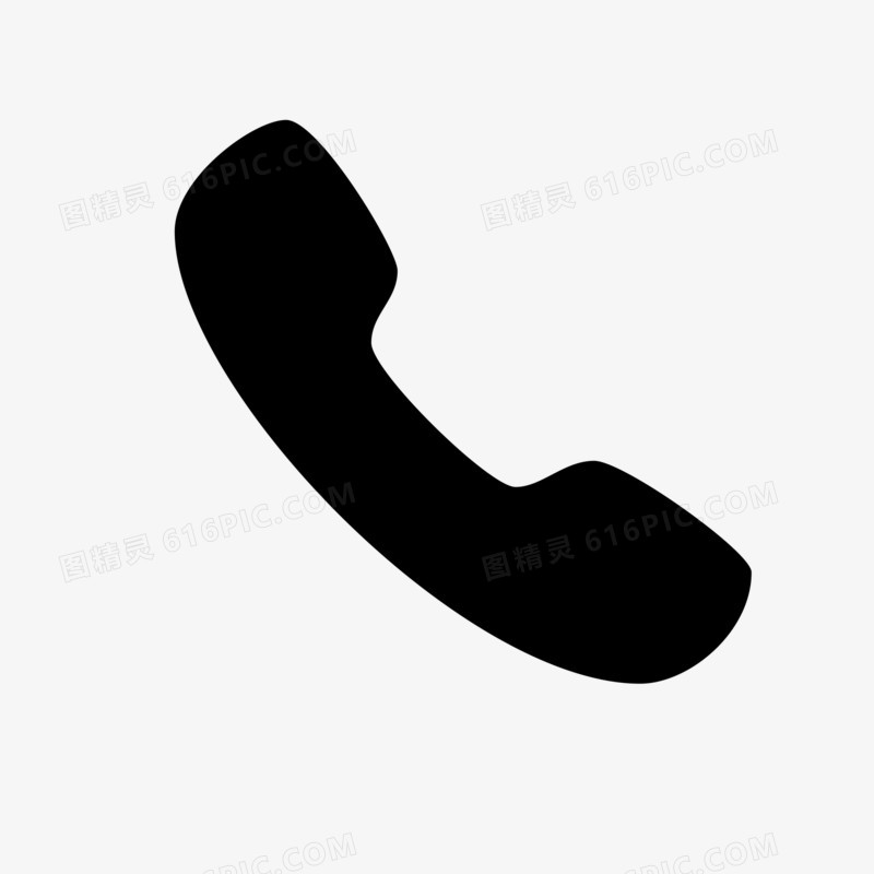 黑色IOS电话图标
