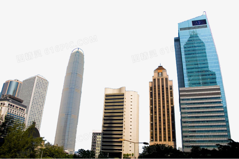 香港高楼大厦建筑