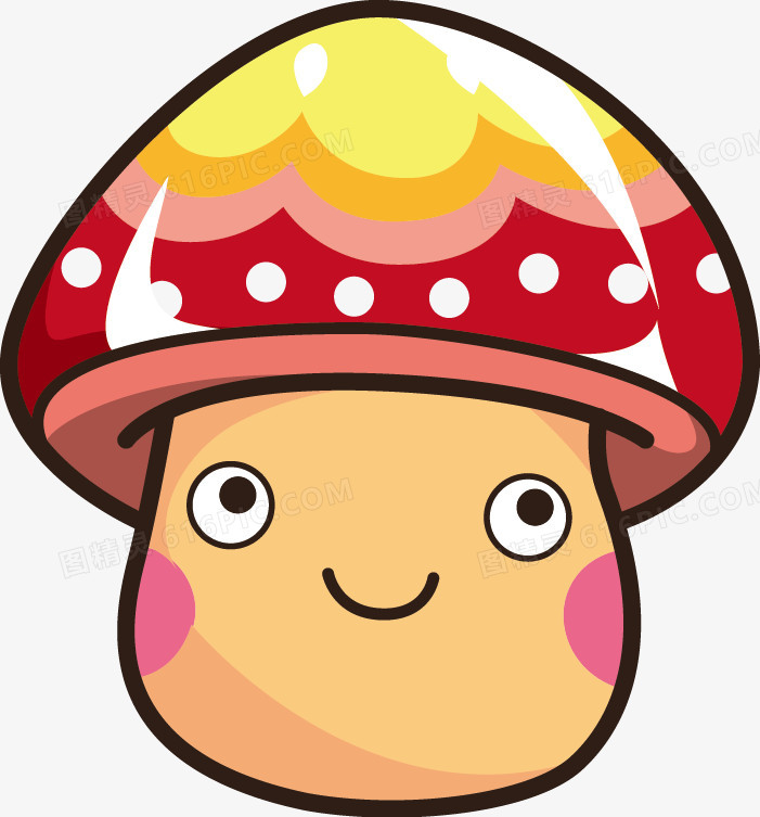 人物表情表情卡通可爱卡通表情卡通情侣卡通蘑菇表情pngai卡通蘑菇表