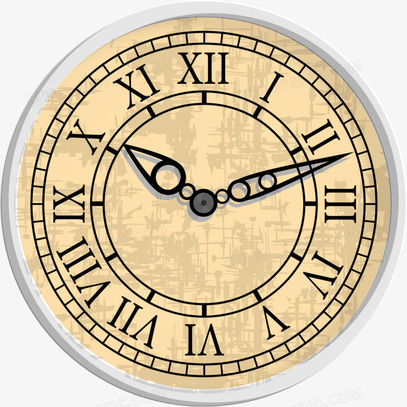 钟表卡通钟表钟表图标汽车表盘钟表刻度科技表盘时钟表盘表盘矢量素材