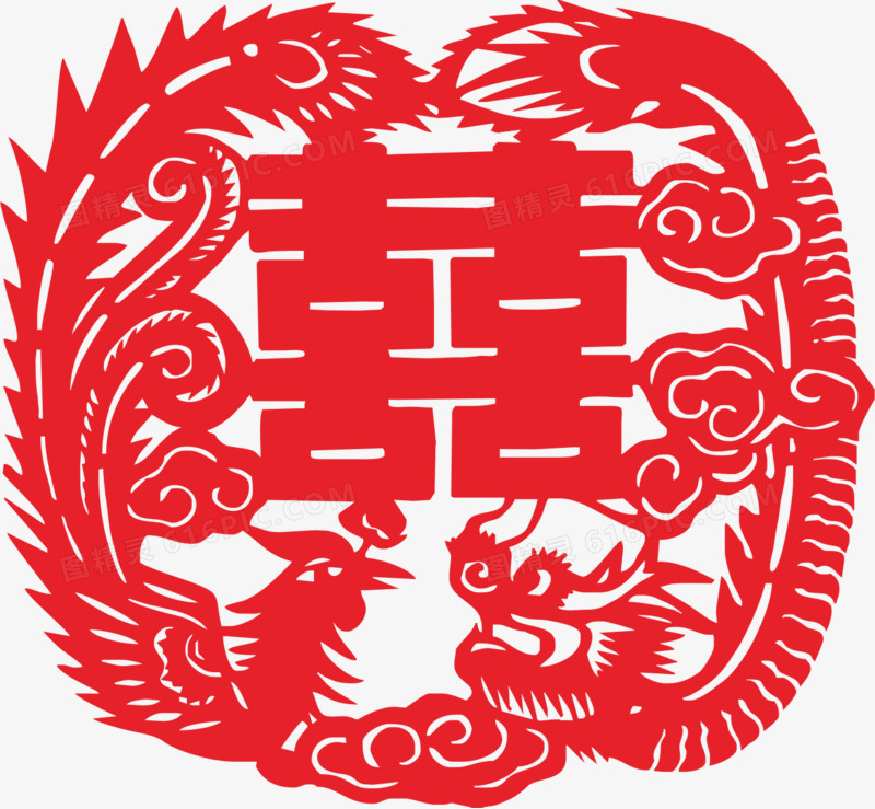 囍字剪纸