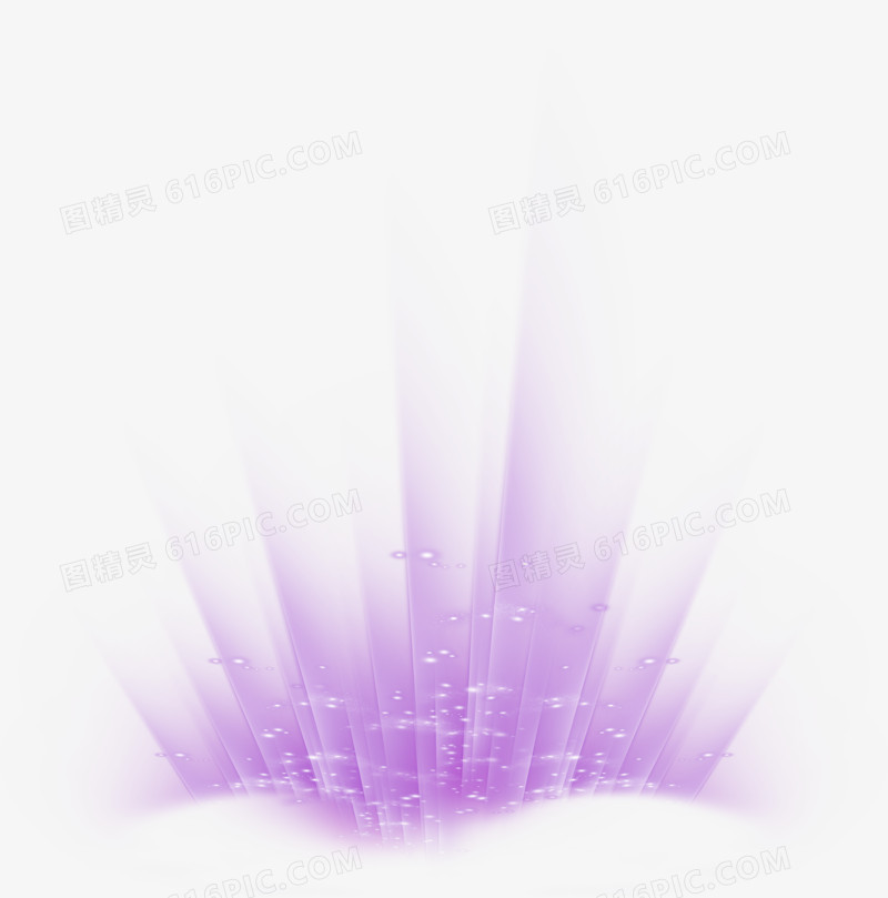紫色梦幻开业海报光效