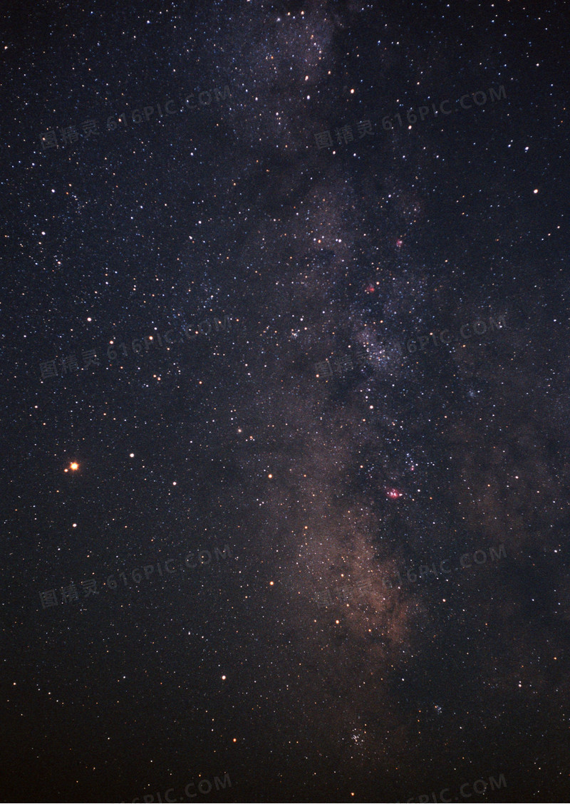 星空背景夜景海报