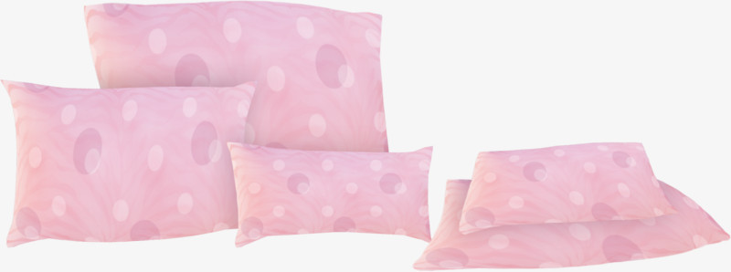 粉红色枕头
