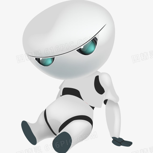 悲伤的机器人robot-icons
