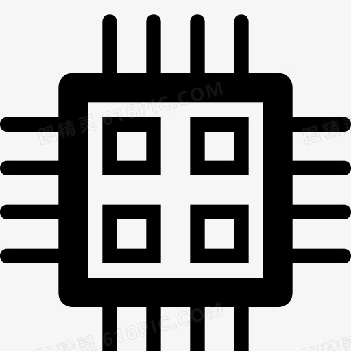 芯片电子微芯片纳米技术数码产品