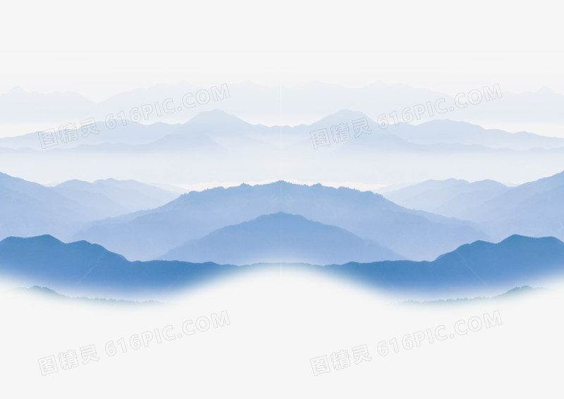 蓝色山脉