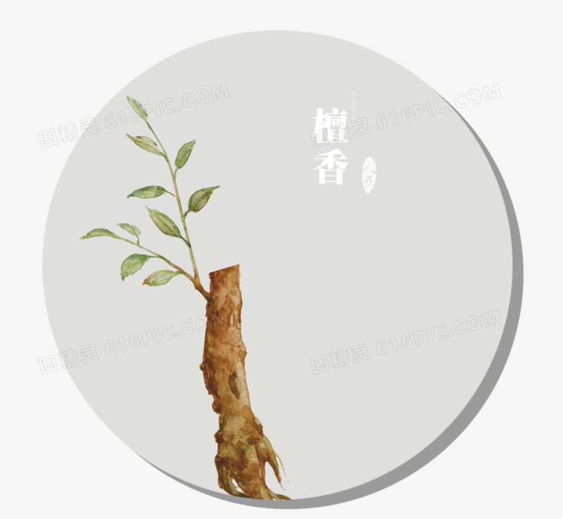 手绘檀香