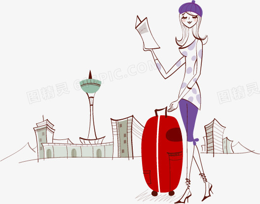 妇女女性 旅行 时尚