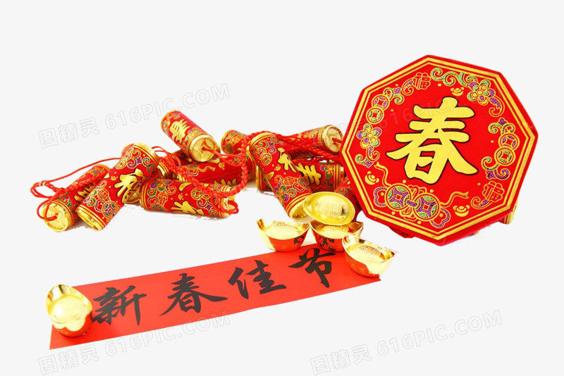 炮竹和对联