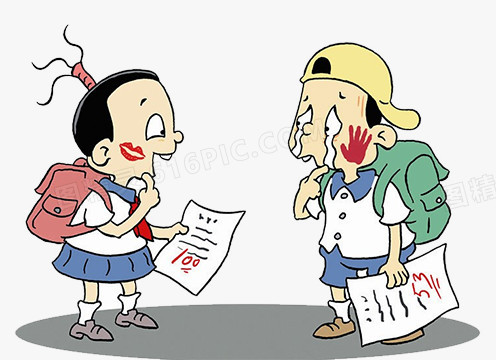 考试漫画