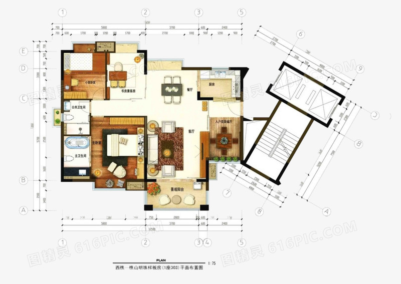 家居户型平面图