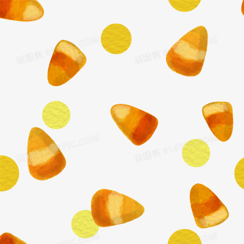 橘子味糖果背景图片素材