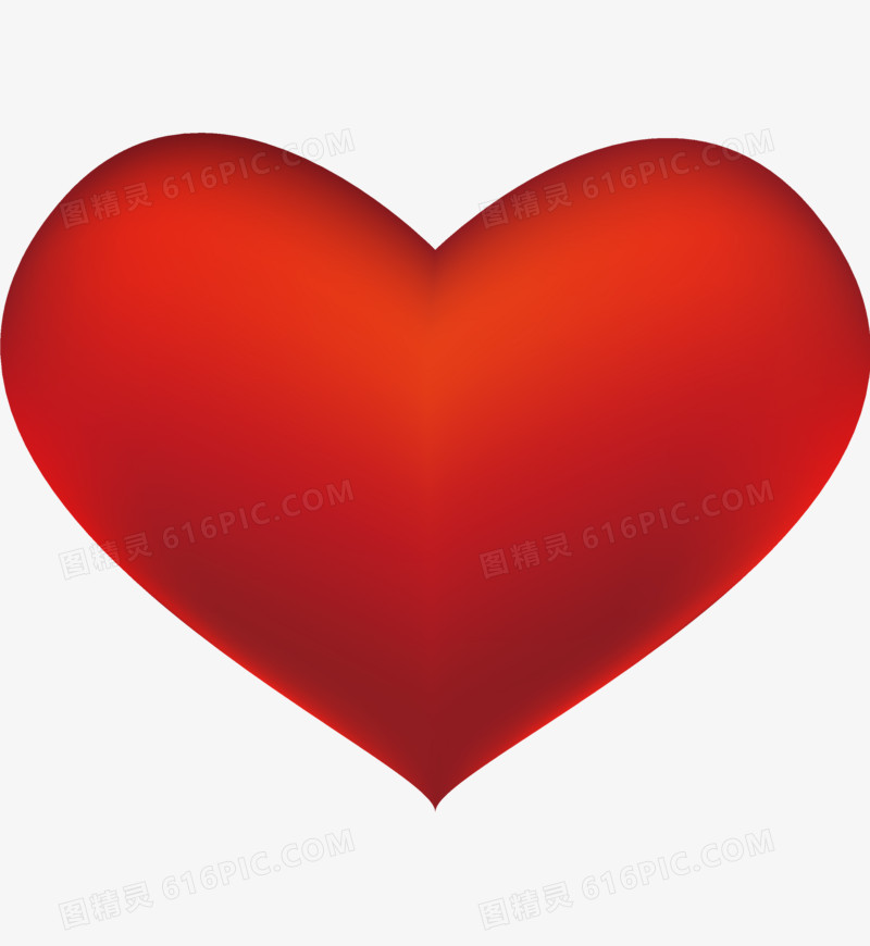 心形，红色，淘宝素材，情人节元素