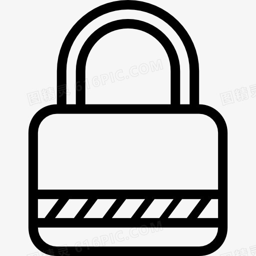 锁挂锁概述安全工具符号图标
