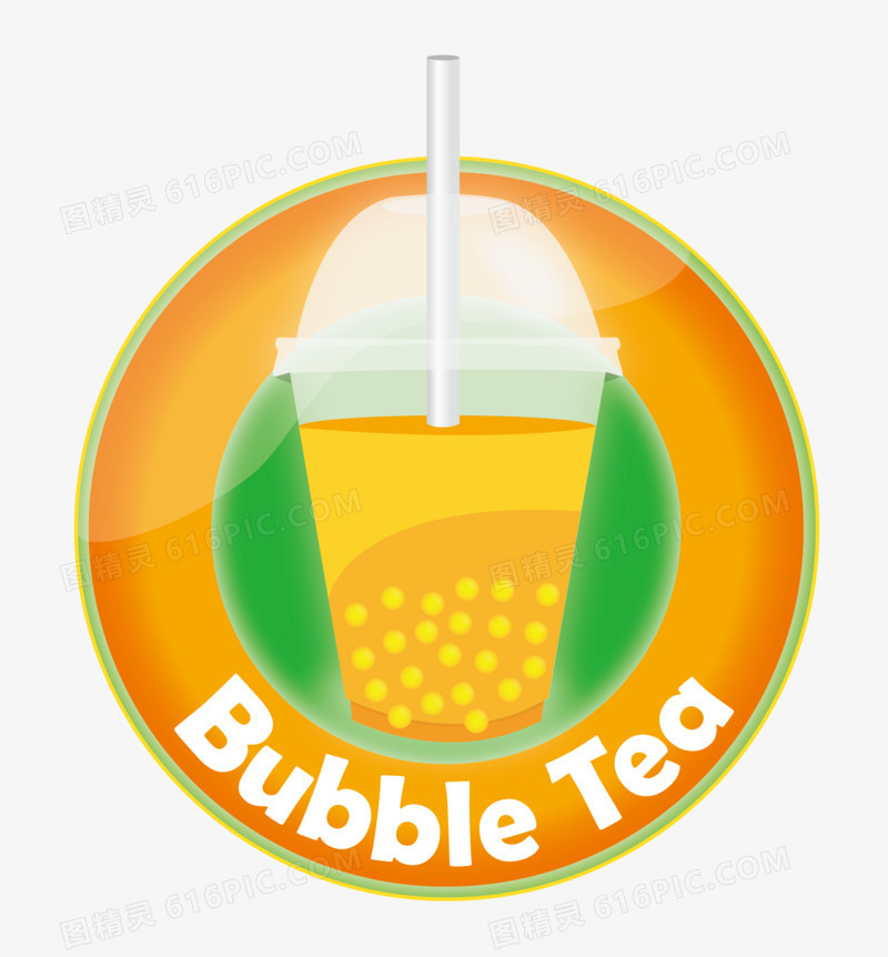 珍珠奶茶logo