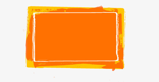 橙色墨迹