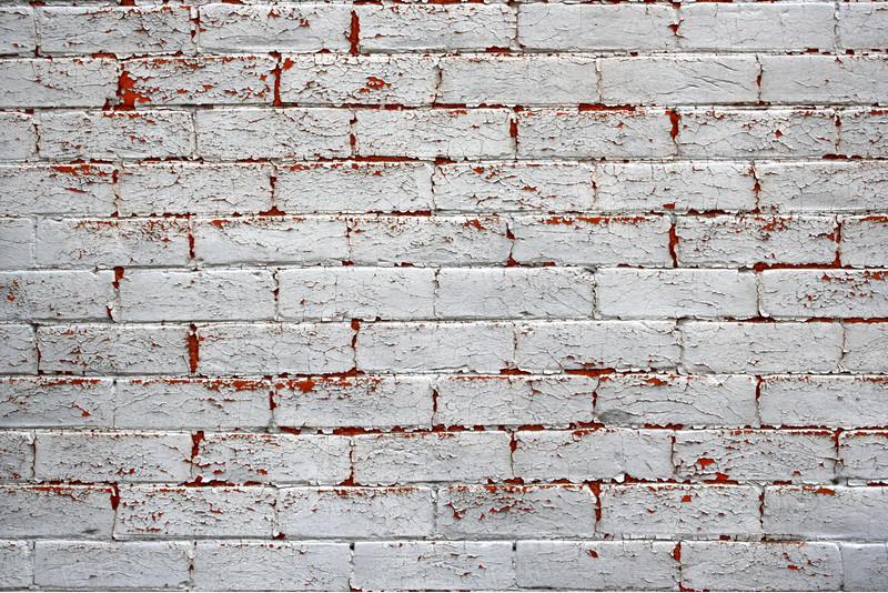 锈迹斑斑砖墙背景