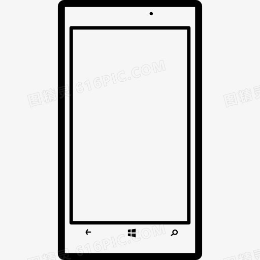 手机的流行模式，诺基亚Lumia 925 图标