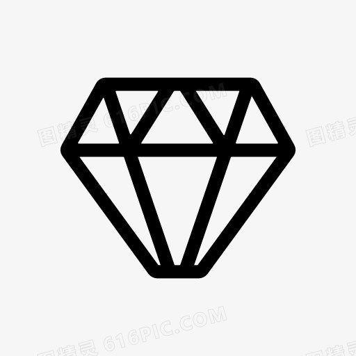 钻石 标志 图标