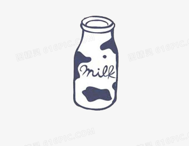溪玶卡通牛红牛奶瓶牛字牛羊牛腩牛扒花牛牛肉丸金牛牛奶瓶pngai卡通