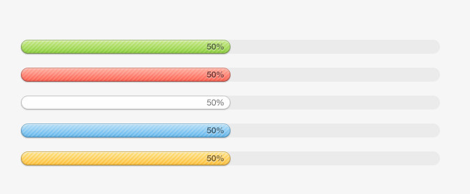网页精美进度条