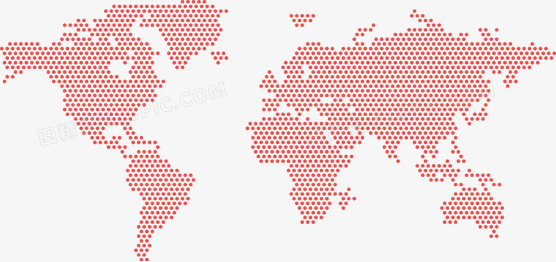 矢量点状地图