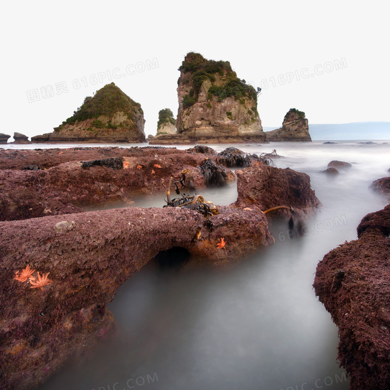 海星岩正方形慢门