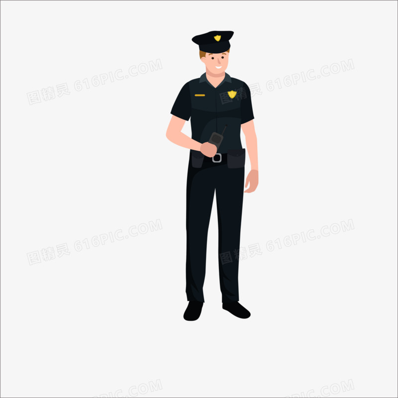 扁平化警察