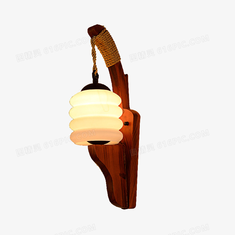 创意实木美式欧式东南亚壁灯具