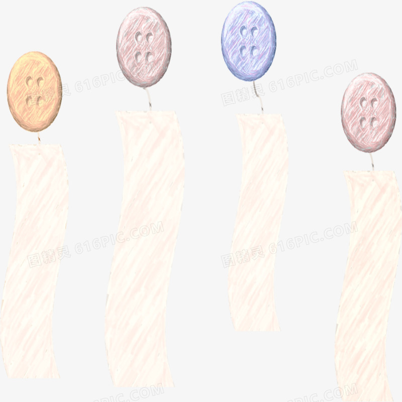 纽扣分类标签