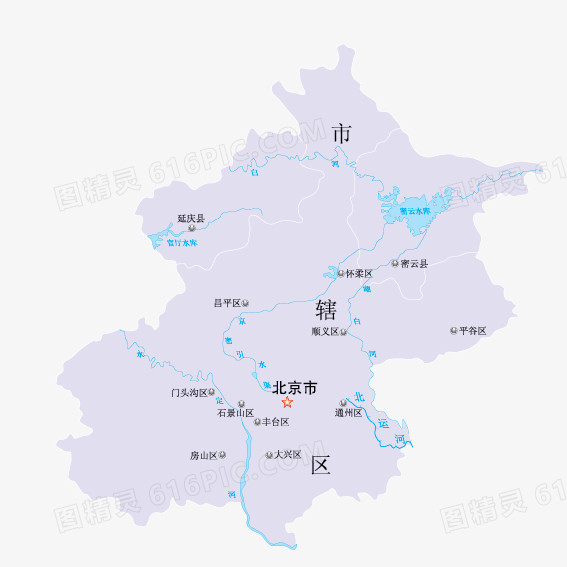北京市区地图