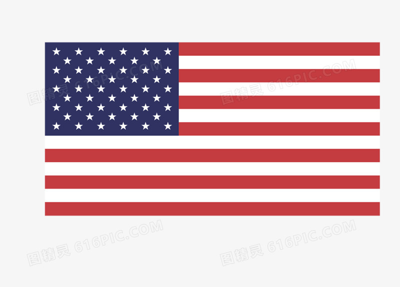 自变形美国国旗