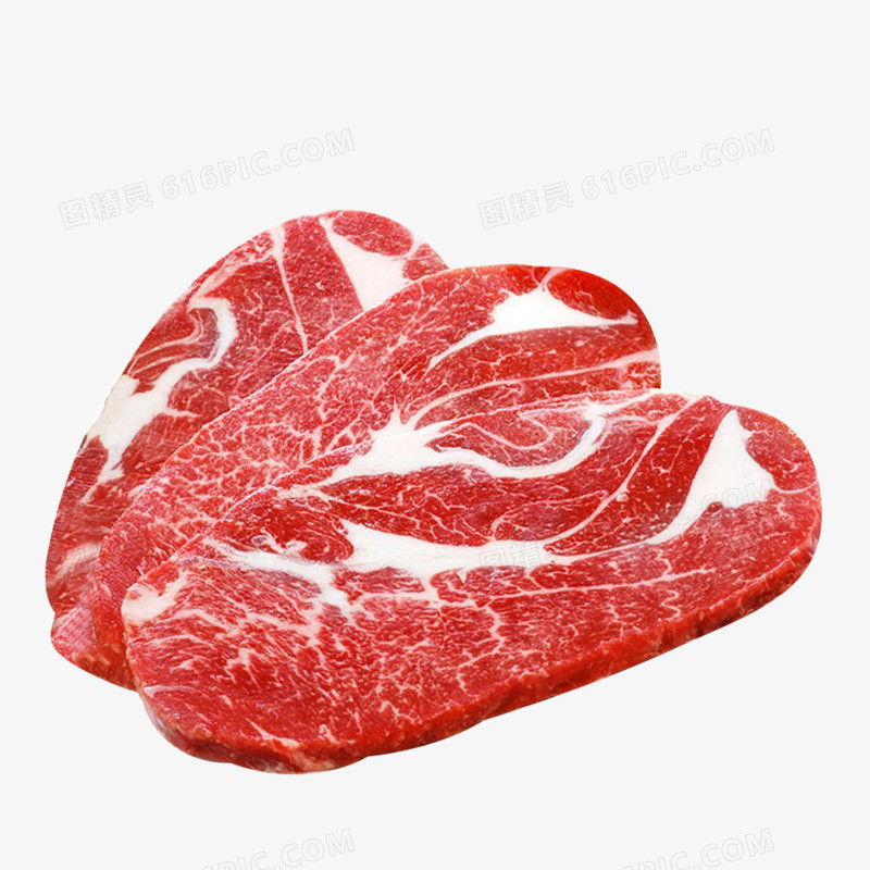 颜色新鲜的牛肉猪肉