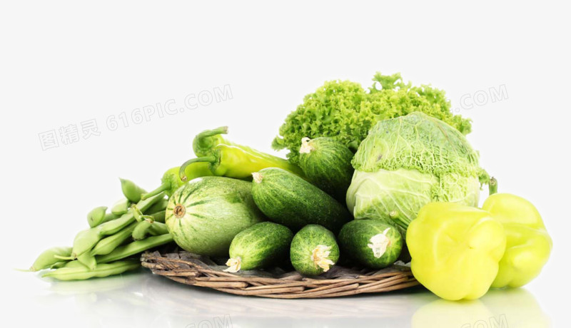 蔬菜辣椒蘑菇菜花茄子水果餐饮美食图精灵为您提供绿色蔬菜免费下载