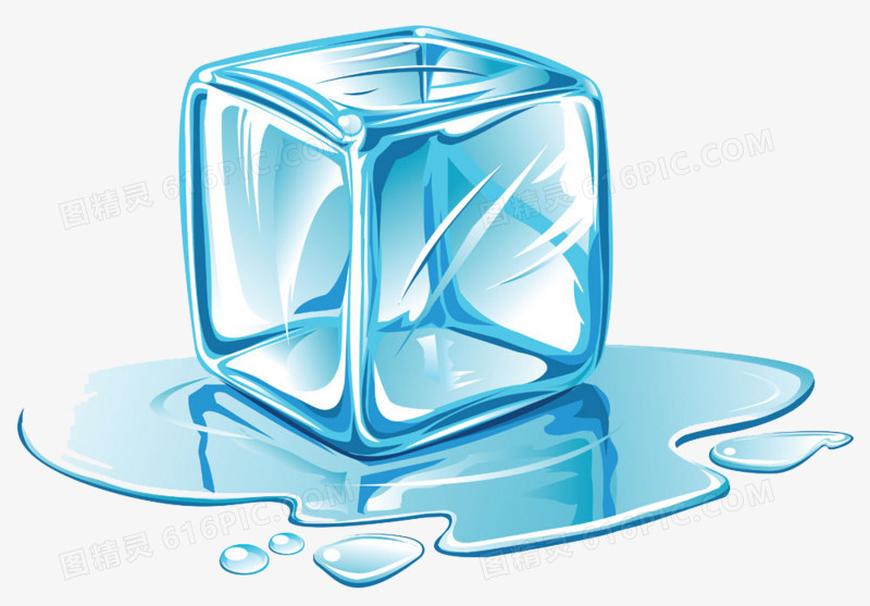 冰块与水