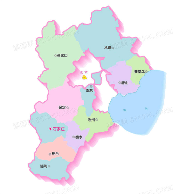 河北省地图