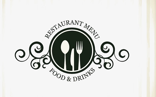 餐厅刀叉标志