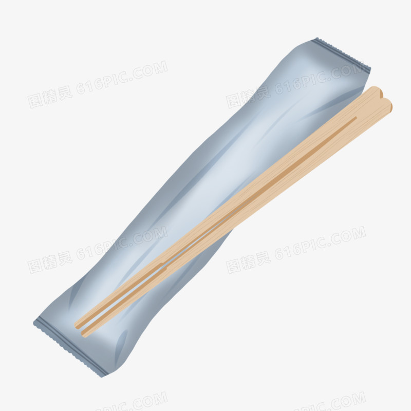 手绘一次性筷子一次性包装袋筷子