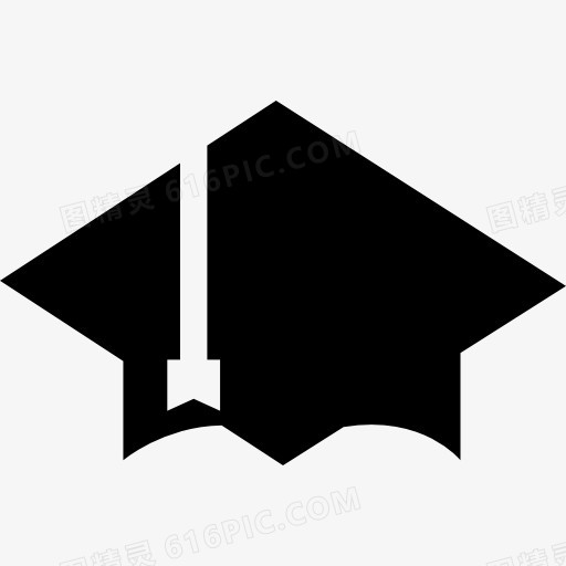 毕业帽标志图标