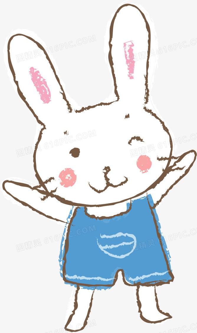 情侣草地卡通卡通小兔子小兔子卡通厨师卡通中秋节可爱卡通兔子月饼pn