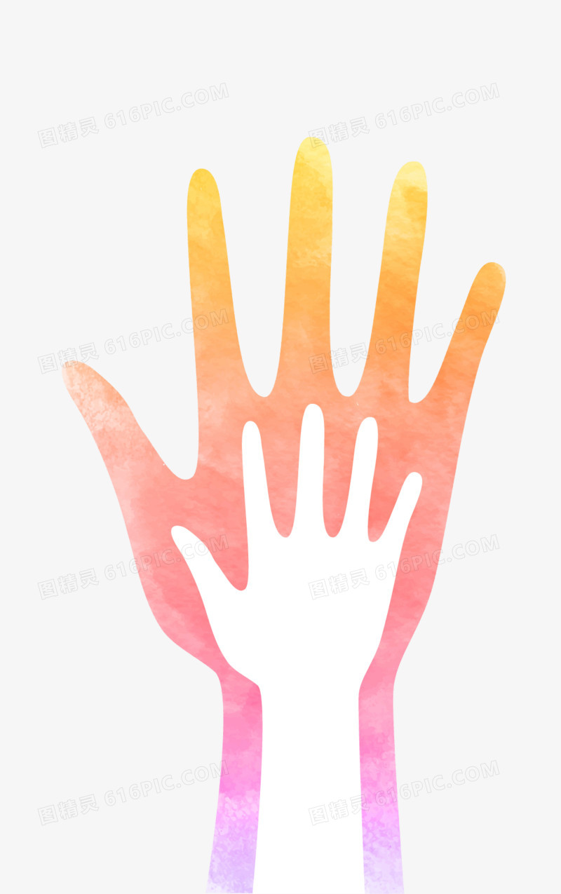 关键词:大人小孩的手掌印手掌图精灵为您提供彩色大小手免费下载,本