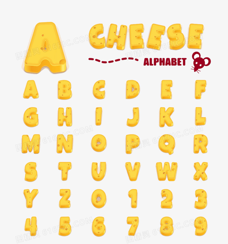 关键词:             奶酪字母字体字体设计英文字母饼干英文