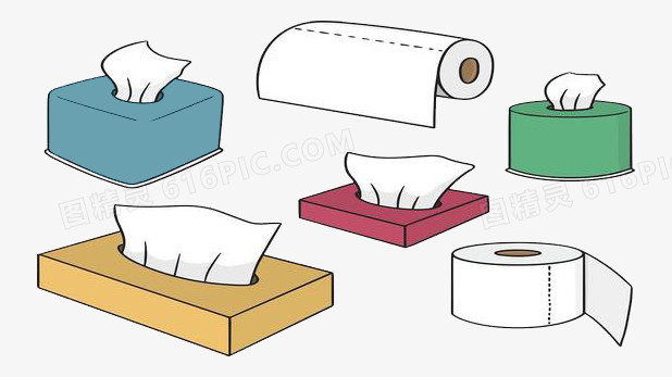 图精灵 免抠元素 卡通手绘 > 卡通纸巾盒图精灵为您提供卡通纸巾盒