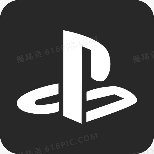 控制台游戏手柄游戏做站PlayStation社会扁平的圆形矩形