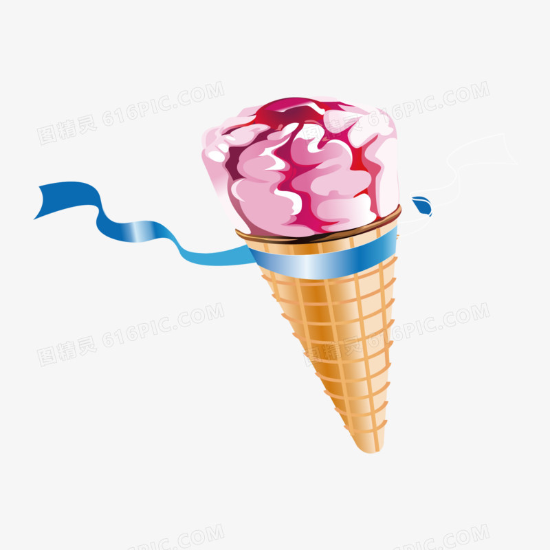 卡通冰淇淋冰糕雪糕甜筒